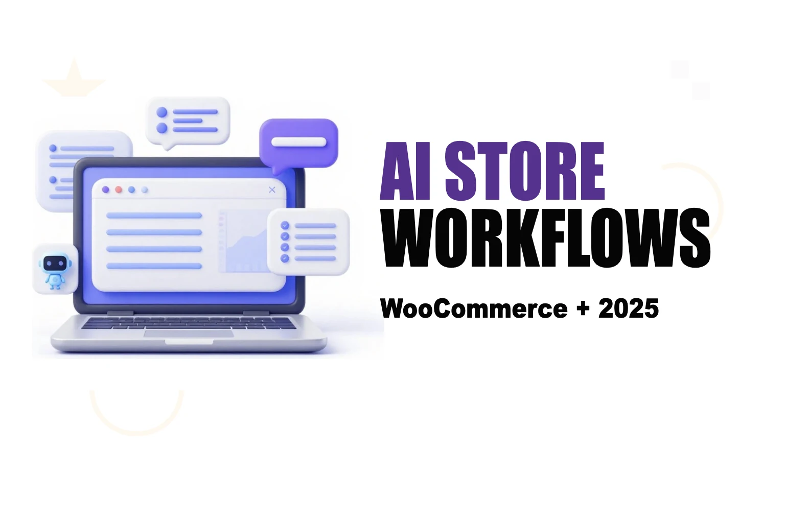 5 Practical AI Workflows WooCommerce Stores Can Use in 2025